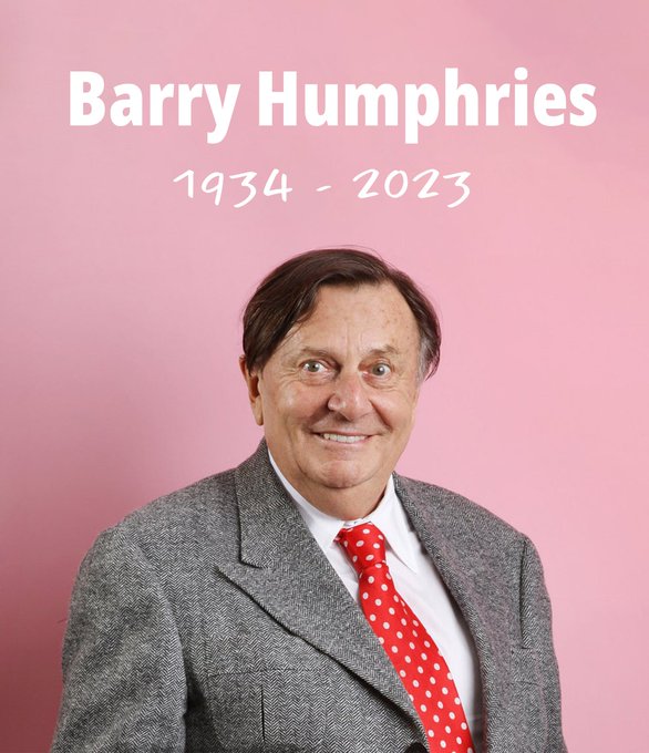 Comedian Barry Humphries Dies 89 Coverage