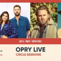 Opry Live Lady A ERNEST and Dustin Lynch watch